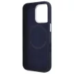 Lacoste LCHMP16LUCRV iPhone 16 Pro 6.3", granatowy/marine hardcase Silicone Cracked Logo MagSafe
