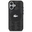 Lacoste LCHMP16SUBSK iPhone 16 6.1" tok, fekete IML Blend Monogram MagSafe