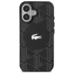 Lacoste LCHMP16MUBSK iPhone 16 Plus 6.7", tok, fekete IML Blend Monogram MagSafe