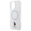 US Polo USHMP16XHOCLDPW iPhone 16 Pro Max 6.9" tok, fehér IML Ring MagSafe