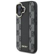 DKNY DKHMP16SPCPVSLK iPhone 16 6.1" tok, fekete Checketok, piros Pattern Magsafe