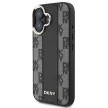 DKNY DKHMP16MPCPVSLK iPhone 16 Plus 6.7" tok, fekete Checketok, piros Pattern Magsafe