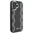 DKNY DKHMP16MPCPVSLK iPhone 16 Plus 6.7" tok, fekete Checketok, piros Pattern Magsafe