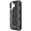 DKNY DKHMP16MPCPVSLK iPhone 16 Plus 6.7" tok, fekete Checketok, piros Pattern Magsafe