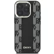 DKNY DKHMP16LPCPVSLK iPhone 16 Pro 6.3" tok, fekete Checketok, piros Pattern Magsafe