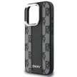 DKNY DKHMP16LPCPVSLK iPhone 16 Pro 6.3" tok, fekete Checketok, piros Pattern Magsafe