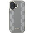 DKNY DKHMP16SPCPVSLE iPhone 16 6.1" tok, bézs hardcase Checketok, piros Pattern Magsafe