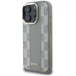DKNY Checkered Pattern Magsafe iPhone 16 Pro Max tok, bézs