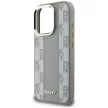 DKNY Checkered Pattern Magsafe iPhone 16 Pro Max tok, bézs