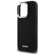 DKNY DKHMP16XPSCMCLK iPhone 16 Pro Max 6.9" tok, fekete Plain Silver Logo MagSafe