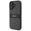 DKNY DKHCP16SPRTHSLK iPhone 16 6.1", tok, fekete Texture Pattern Tonal Stripe