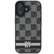 DKNY DKHCP16SPCPTSSK iPhone 16 6.1" 6.1" tok, fekete Checketok, piros Pattern & Printed Stripes