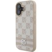 DKNY DKHCP16SPCPTSSP iPhone 16 6.1" tok, rózsaszín hardcase Checketok, piros Pattern & Printed Stripes