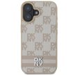 DKNY DKHCP16SPCPTSSP iPhone 16 6.1" tok, rózsaszín hardcase Checketok, piros Pattern & Printed Stripes