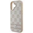 DKNY DKHCP16SPCPTSSP iPhone 16 6.1" tok, rózsaszín hardcase Checketok, piros Pattern & Printed Stripes