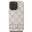 DKNY DKHCP16LPCPTSSP iPhone 16 Pro 6.3" tok, rózsaszín hardcase Checketok, piros Pattern & Printed Stripes