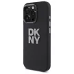 DKNY DKHCP16LSMCBSK iPhone 16 Pro 6.3", tok, fekete Liquid Silicone Metal Logo