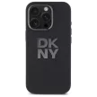 DKNY DKHCP16LSMCBSK iPhone 16 Pro 6.3", tok, fekete Liquid Silicone Metal Logo
