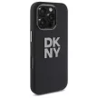 DKNY DKHCP16LSMCBSK iPhone 16 Pro 6.3", tok, fekete Liquid Silicone Metal Logo