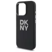 DKNY DKHCP16LSMCBSK iPhone 16 Pro 6.3", tok, fekete Liquid Silicone Metal Logo
