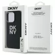 DKNY DKHCP16LSMCBSK iPhone 16 Pro 6.3", tok, fekete Liquid Silicone Metal Logo