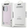DKNY DKHMP16LSMCHLP iPhone 16 Pro 6.3", tok, rózsaszín hardcase Liquid Silicone Small Metal Logo MagSafe