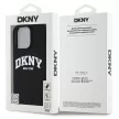 DKNY DKHMP16LSNYACH iPhone 16 Pro 6.3" tok, fekete Silicone White Printed Logo MagSafe