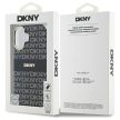 DKNY DKHMP16SHRHSEK iPhone 16 6.1", tok, fekete Repeat Texture Pattern Stripe