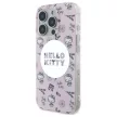 Hello Kitty HKHMP16LHAOPP iPhone 16 Pro 6,3" tok, rózsaszín hardcase IML All Over Paris Magsafe