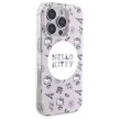 Hello Kitty HKHMP16LHAOPP iPhone 16 Pro 6,3" tok, rózsaszín hardcase IML All Over Paris Magsafe