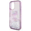 Hello Kitty HKHCP16SL50PPU iPhone 16, 6.1" Liquid Glitter 50TH Anniversary Party tok, lila