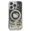 Hello Kitty HKHMP16XLGDIK iPhone 16 Pro, Max 6.9" tok, fekete-arany Liquid Glitter Fever MagSafe