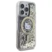 Hello Kitty HKHMP16XLGDIK iPhone 16 Pro, Max 6.9" tok, fekete-arany Liquid Glitter Fever MagSafe