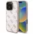 Guess GUHCP16LPG4GPH iPhone 16 Pro 6.3" tok, fehér hardcase New 4G Triangle