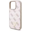Guess GUHCP16LPG4GPH iPhone 16 Pro 6.3" tok, fehér hardcase New 4G Triangle