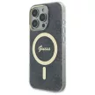 Guess GUHMP16XH4STK iPhone 16 Pro Max 6.9" tok, fekete IML 4G MagSafe