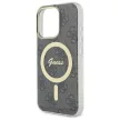 Guess GUHMP16XH4STK iPhone 16 Pro Max 6.9" tok, fekete IML 4G MagSafe