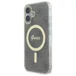 Guess GUHMP16SH4STW iPhone 16 6.1" tok, barna hardcase IML 4G MagSafe