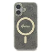 Guess GUHMP16MH4STW iPhone 16 Plus 6.7" tok, barna hardcase IML 4G MagSafe