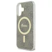 Guess GUHMP16MH4STW iPhone 16 Plus 6.7" tok, barna hardcase IML 4G MagSafe