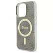 Guess GUHMP16LH4STW iPhone 16 Pro 6.3" tok, barna hardcase IML 4G MagSafe