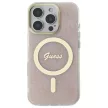 Guess GUHMP16XH4STP iPhone 16 Pro Max 6.9" tok, rózsaszín hardcase IML 4G MagSafe