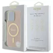 Guess GUHMP16XH4STP iPhone 16 Pro Max 6.9" tok, rózsaszín hardcase IML 4G MagSafe