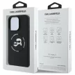 Karl Lagerfeld KLHMP16XSKCHTCK iPhone 16 Pro Max 6.9" hardcase Silicone Karl&Choupette Heads Ring MagSafe tok, fekete
