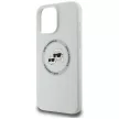 KARL LAGERFELD iPhone 16 Pro Max MagSafe KLHMP16XSKCHTCE (Silicone KC Heads) tok, bézs