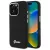 Guess GUHCP16XSMBSLK iPhone 16 Pro Max 6.9" Hard Silicone Case Script Metal Logo & Frame tok, fekete