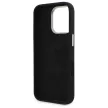 Guess GUHCP16XSMBSLK iPhone 16 Pro Max 6.9" Hard Silicone Case Script Metal Logo & Frame tok, fekete