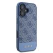 Guess GUHCP16SG4GLBL iPhone 16 6.1" 4G Bottom Stripe tok, kék