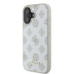Guess GUHMP16SPGPYSH iPhone 16 6.1" Peony Script Logo MagSafe tok, fehér