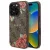 Guess GUHMP16LP4ROPEMCW iPhone 16 Pro 6.3" hardcase 4G Flowers Print MagSafe tok, barna